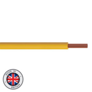 Elumen8 Tri-Rated Switchgear Panel Wire 2.5mm² 100m, Yellow (CABL1922)