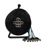 W Audio CABL194 25m 8-Way XLR Multicore Cable Drum
