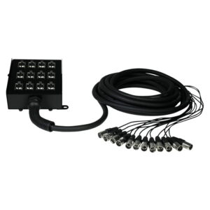 W Audio CABL201 10m 12-Way XLR Multicore Cable