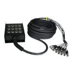 W Audio XLR Multicore 8/4 Stage Loom 15m (CABL202)