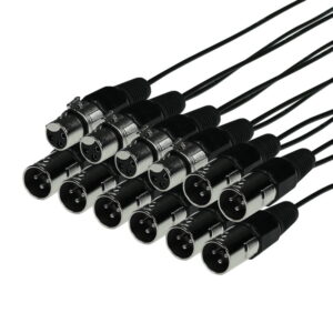 W Audio XLR Multicore 8/4 Stage Loom 15m (CABL202)