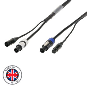 Elumen8 2m Combi powerCON to 5-Pin DMX Cable (CABL2032)