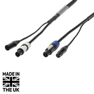 Tourspec 3m Combi powerCON to 5-Pin DMX Cable (CABL2033)