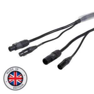 Elumen8 3m Combi 2.5mm&sup2; powerCON TRUE1 / 5-Pin DMX Cable (CABL2063)