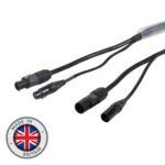 Elumen8 2m Combi 2.5mm&sup2; powerCON TRUE1 / 5-Pin DMX Cable (CABL2062)