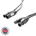Elumen8 1.5m Combi powerCON TRUE1 to 5-Pin DMX Cable (CABL2071)