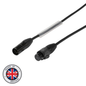 Elumen8 2m 5-Pin Seetronic Male-Female IP65 XLR DMX Cable (CABL2473)