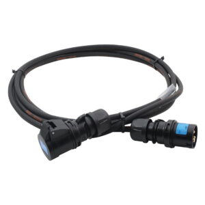 Elumen8 0.5m 16A Male to 16A Female Power Cable 2.5mm² H07RN-F (CABL269)