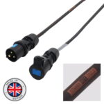 Elumen8 1m 16A Male to 16A Female Power Cable 2.5mm² H07RN-F (CABL270)