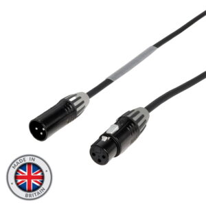 Elumen8 10m 3-Pin Seetronic Male to Female XLR DMX Cable (CABL2866)