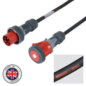 Elumen8 63A 3-Phase Power Cable 10m - 16mm² 5-Core, Mennekes PowerTOP Xtra (CABL293M)