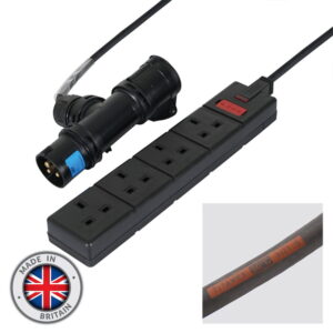 Elumen8 5m 16A T-Connect to 4 Way 13A Extension Cable (CABL294B)