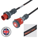 Elumen8 63A 3-Phase Power Cable 2m - 16mm² 5-Core, Mennekes PowerTOP Xtra (CABL302M)