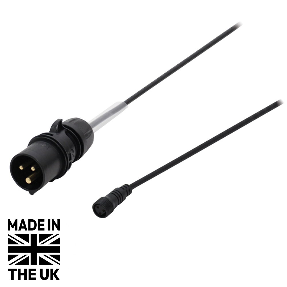 Tourspec 0.35m 16A Plug to Hydralock Power Female Cable Tourspec 0.35m 16A Plug to Hydralock Female Power Cable (CABL330)