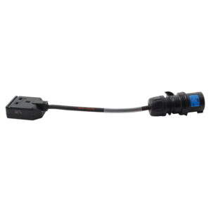Elumen8 0.35m 16A Commando Plug to 13A Socket Adaptor Cable (CABL368)