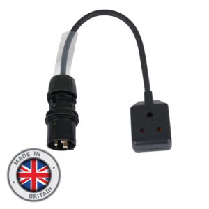 Elumen8 0.35m 16A Male to 15A Female 1.5mm Adaptor Cable (CABL424)
