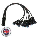 Elumen8 Socapex 19-Pin to 6 x 16A Fan-Out Cable 2.5mm² (CABL465)