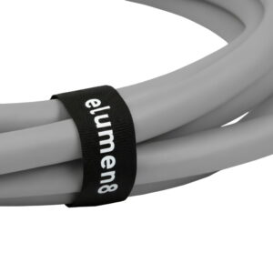 Elumen8 Hook and Loop Cable Strap 25 x 245mm Branded Pack of 10 (CABL5009)