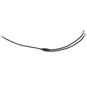 Elumen8 Moulded Y-Split 2-Way Power Cable 0.5m 2.5mm Bare Ends (CABL559)