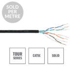 Elumen8 TOUR CAT5E Solid Core Data Cable Cut Length (CABL621PM)