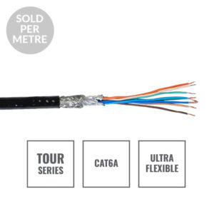 Elumen8 TOUR CAT6A S/FTP TPU Data Cable Cut Length (CABL641PM)