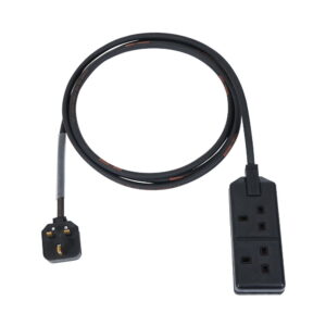 Elumen8 3m 1.5mm² 13A Male to Twin 13A Female Extension Cable (CABL808)