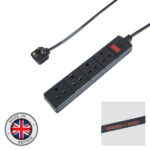 Elumen8 10m 1.5mm 13A Male to 13A 4-Gang Extension Cable (CABL818)