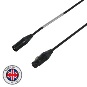Elumen8 Neutrik XLR Male to Female Microphone Cable Black 2m (CABL943)