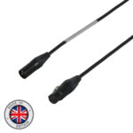 Elumen8 Neutrik XLR Male to Female Microphone Cable 10m Black (CABL946)
