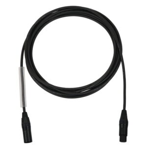 Elumen8 Neutrik XLR Male to Female Microphone Cable Black 20m (CABL948)