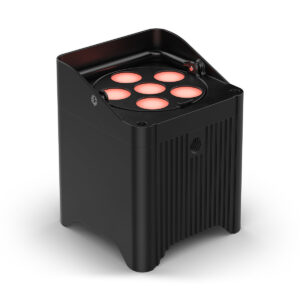 CHAUVET DJ Freedom Par T6 Battery Uplighter 6x3W RGB LED, Black (FREEDOMPART6)
