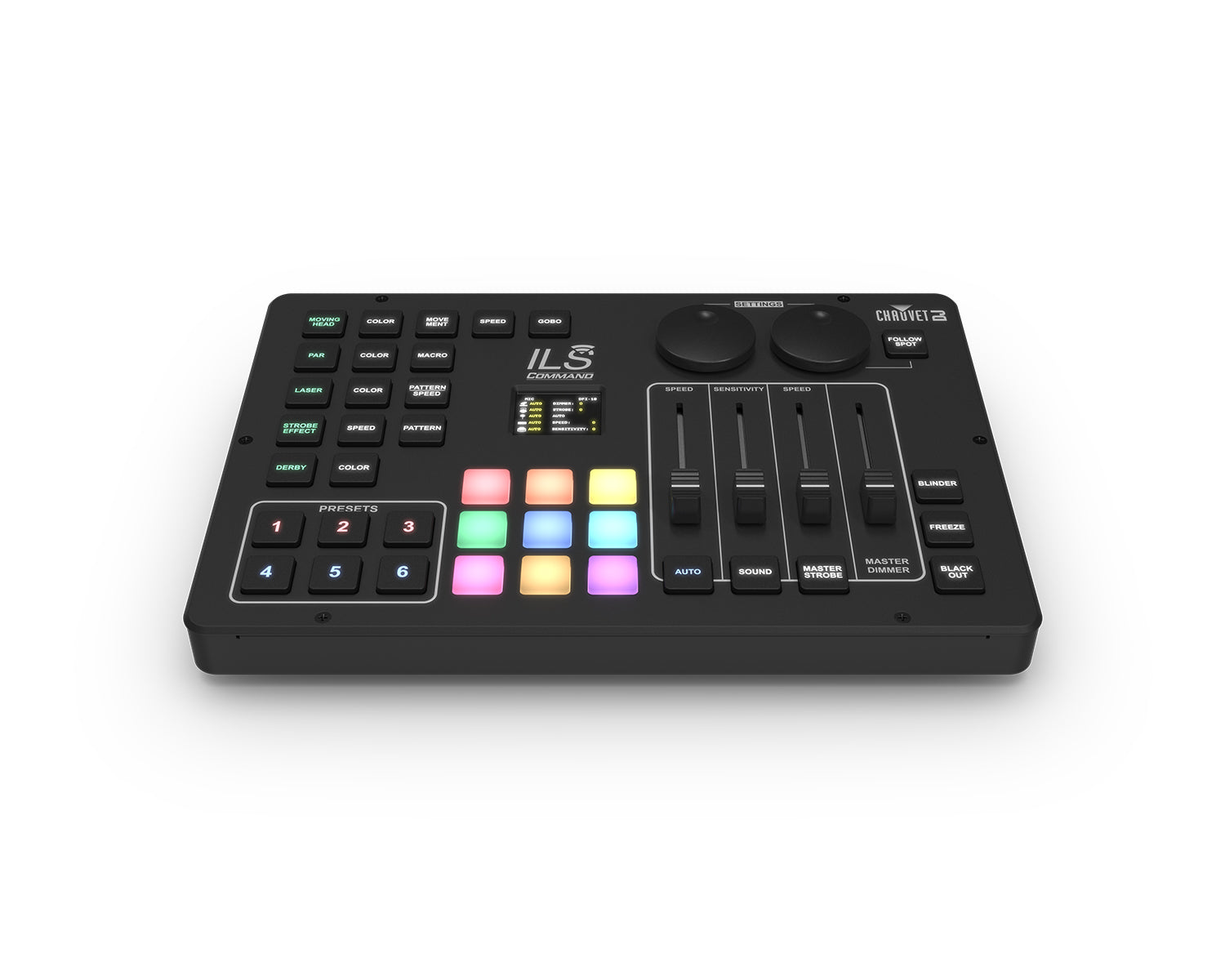 CHAUVET DJ ILS Command Control Console for ILS-Enabled Fixtures CHAUVET DJ ILS Command Controller for ILS-Enabled Fixtures - D-Fi Transmitter (ILSCOMMAND)