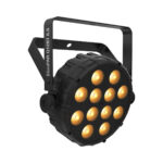 Chauvet DJ SlimPAR Q12BT ILS Wash PAR Can - 12x 5W RGBA LED, Bluetooth, ILS & DMX (SLIMPARQ12BTILS)