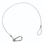 Equinox Safety Wire Bond 750mm 2mm Cable 20kg Max Load (CLAM03)