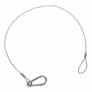 Equinox Safety Wire Bond 750mm 2mm Cable 20kg Max Load (CLAM03)