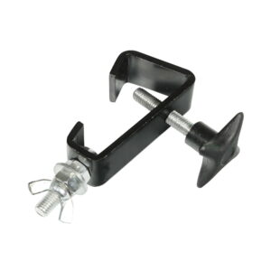 Equinox 16mm G Clamp Black Steel Hook Clamp 20kg WLL M8 Bolt (CLAM121)