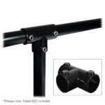Elumen8 Long Tee Key Clamp 48.3mm Tube Black (CLAM252)