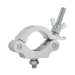 Equinox TC 100S Aluminium Half Coupler 48-51mm 100kg WLL Silver (CLAM31)