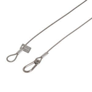 Equinox Stainless Steel Safety Wire Bond 35cm 3mm Cable 25kg (CLAM51)