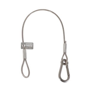 Equinox Stainless Steel Safety Wire Bond 35cm 3mm Cable 25kg (CLAM51)