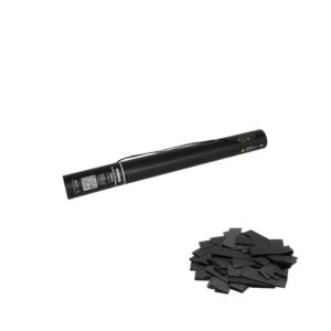 Equinox Electric Confetti Cannon 50cm Black Slow-Fall Confetti (CONF50BLK)
