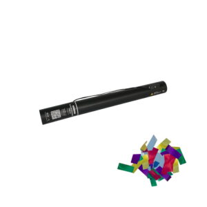 Equinox Electric Confetti Cannon 50cm Multicoloured Metallic PVC (CONF50MM)