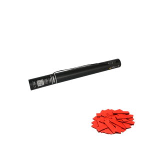 Equinox Electric Confetti Cannon 50cm Red Slow-Fall Confetti (CONF50R)
