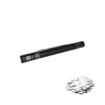 Equinox Electric Confetti Cannon 50cm Silver Metallic PVC Confetti (CONF50SI)