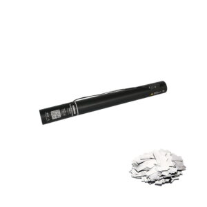 Equinox Electric Confetti Cannon 50cm Silver Metallic PVC Confetti (CONF50SI)