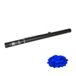 Equinox Electric Confetti Cannon 80cm Blue Metallic PVC 55mmØ (CONF80BM)