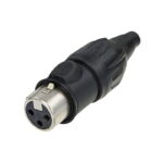 Neutrik NC3FX-TOP XLR 3-Pin Female Cable Connector - IP65 Outdoor