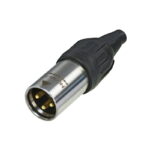 Neutrik NC3MX-TOP XLR 3-Pin Male Cable Connector - IP65 Outdoor