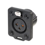 Neutrik NC3FDX-TOP XLR 3-Pin Female Chassis Connector, TOP Outdoor (CONN110)