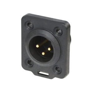 Neutrik NC3MDX-TOP XLR 3-Pin Male Chassis Connector, TOP Outdoor (CONN112)